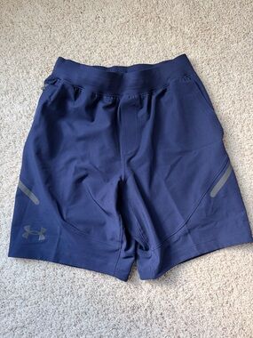 Under Armour Men's Deep Navy Athletic Training Shorts